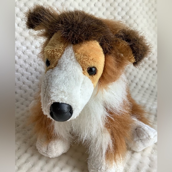 Ganz Webkinz HM149 Plush Collie Puppy Dog Stuffed Animal Toy No Code - Picture 9 of 11